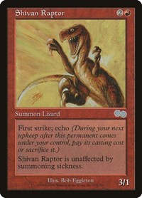 Shivan Raptor (215) - Urza's Saga