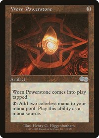 Worn Powerstone (318) - Urza's Saga