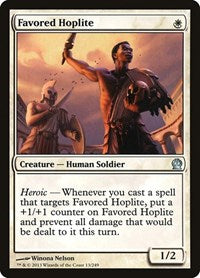 Favored Hoplite (13) - Theros