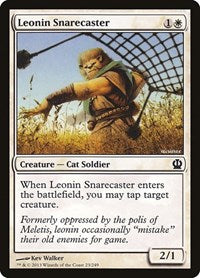 Leonin Snarecaster (23) - Theros