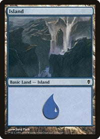 Island 235a (235a) - Zendikar