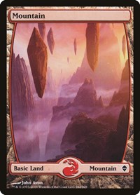 Mountain 242 Full Art (242) - Zendikar