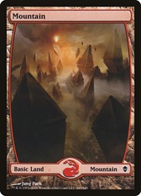 Mountain 243 Full Art (243) - Zendikar