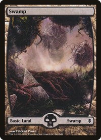 Swamp 241 Full Art (241) - Zendikar