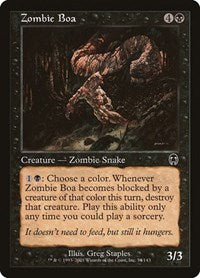 Zombie Boa (54) - Apocalypse