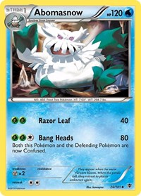 Abomasnow (26/101) - Plasma Blast