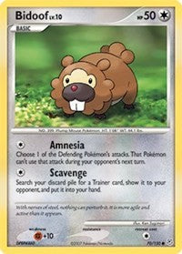 Bidoof (70/130) - Diamond and Pearl