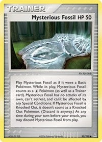 Mysterious Fossil (92/110) - Holon Phantoms