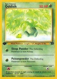 Oddish (63/82) - Team Rocket