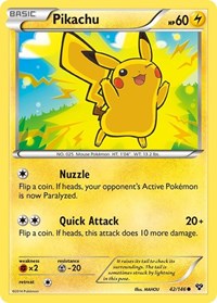Pikachu (42/146) - XY Base Set