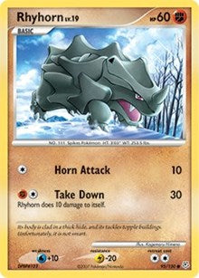 Rhyhorn (95/130) - Diamond and Pearl