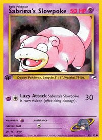 Sabrina's Slowpoke (095/132) - Gym Heroes