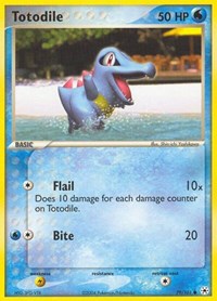 Totodile (79/101) - Hidden Legends