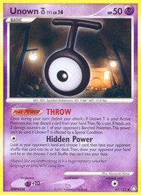 Unown T (67/123) - Mysterious Treasures