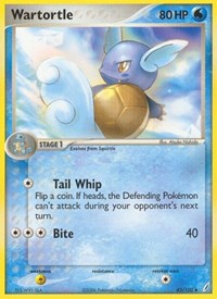 Wartortle 043 100 (43/100) - Crystal Guardians