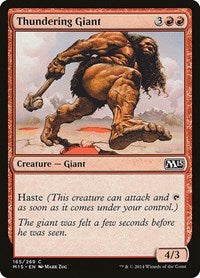 Thundering Giant (165) - Magic 2015 (M15)