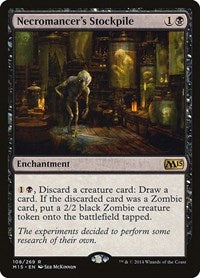 Necromancers Stockpile (108) - Magic 2015 (M15)