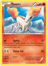 Ponyta (14/106) - XY - Flashfire