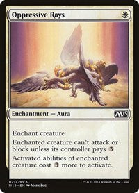 Oppressive Rays (21) - Magic 2015 (M15)