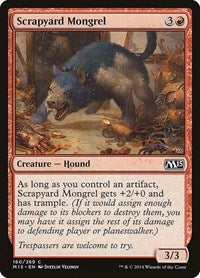 Scrapyard Mongrel (160) - Magic 2015 (M15)