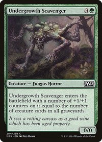 Undergrowth Scavenger (204) - Magic 2015 (M15)