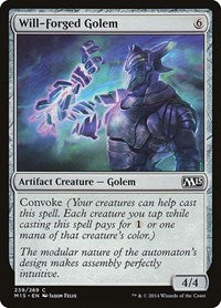 Will Forged Golem (239) - Magic 2015 (M15)