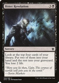 Bitter Revelation (65) - Khans of Tarkir