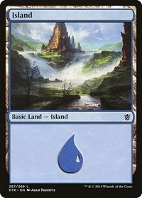Island 257 (257) - Khans of Tarkir
