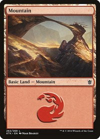 Mountain 262 (262) - Khans of Tarkir