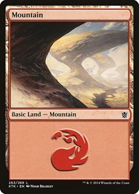 Mountain 263 (263) - Khans of Tarkir
