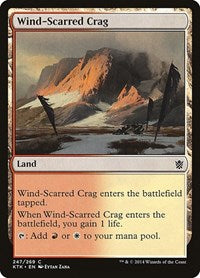 Wind Scarred Crag (247) - Khans of Tarkir