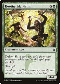 Hooting Mandrills (137) - Khans of Tarkir