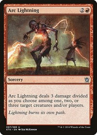 Arc Lightning (97) - Khans of Tarkir
