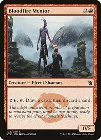 Bloodfire Mentor (102) - Khans of Tarkir