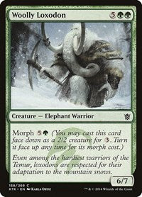 Woolly Loxodon (158) - Khans of Tarkir