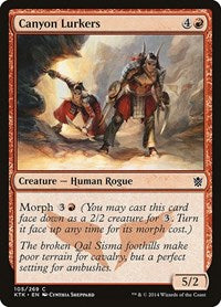 Canyon Lurkers (105) - Khans of Tarkir