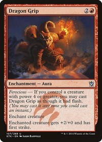 Dragon Grip (107) - Khans of Tarkir