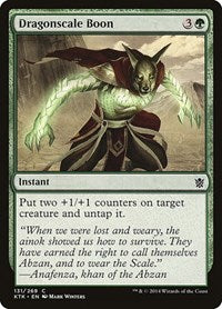 Dragonscale Boon (131) - Khans of Tarkir