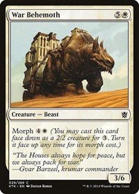 War Behemoth (29) - Khans of Tarkir