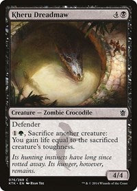 Kheru Dreadmaw (76) - Khans of Tarkir