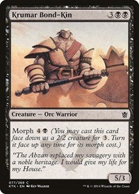 Krumar Bond Kin (77) - Khans of Tarkir