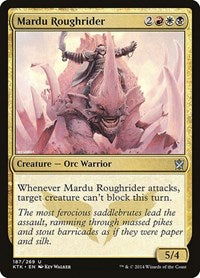 Mardu Roughrider (187) - Khans of Tarkir