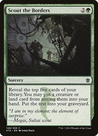 Scout the Borders (148) - Khans of Tarkir