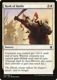 Rush of Battle (19) - Khans of Tarkir
