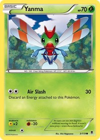 Yanma (3/119) - XY - Phantom Forces
