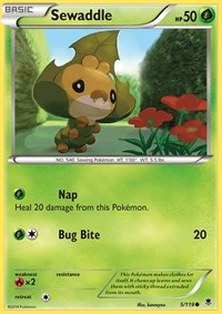 Sewaddle (5/119) - XY - Phantom Forces