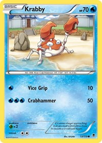 Krabby (13/119) - XY - Phantom Forces