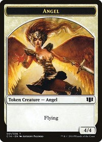 Angel Cat Double Sided Token (1 // 2) - Commander 2014