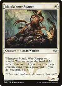 Mardu Woe Reaper (18) - Fate Reforged