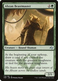 Abzan Beastmaster (119) - Fate Reforged